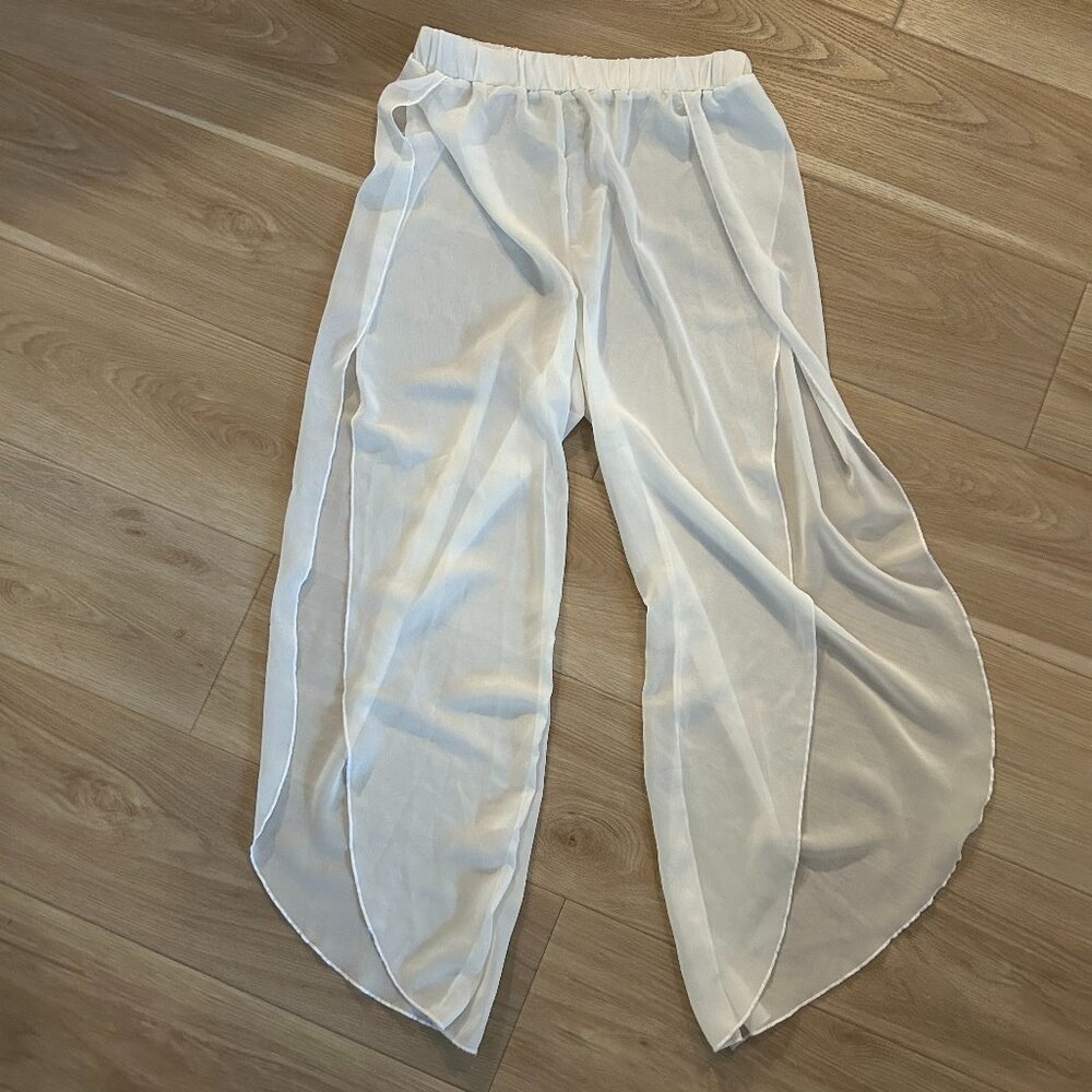 See-through Long Cover-Up Pants